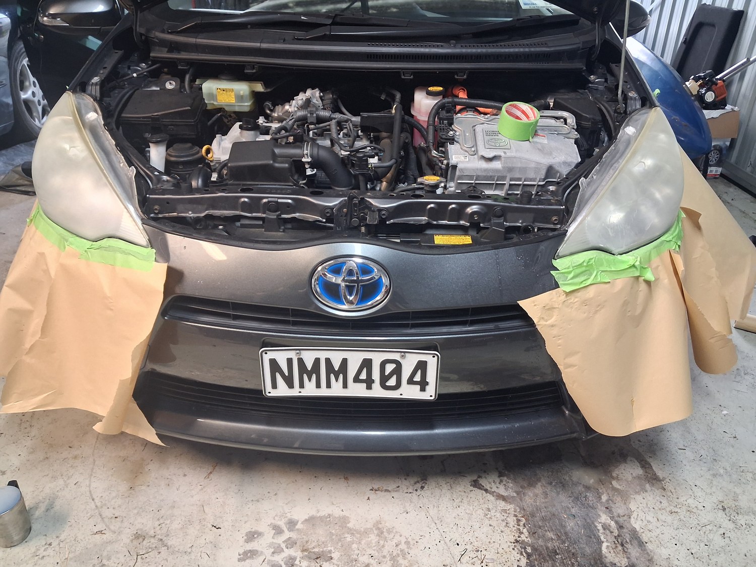 Vehicle servicing photo supplied by Mobile Mech